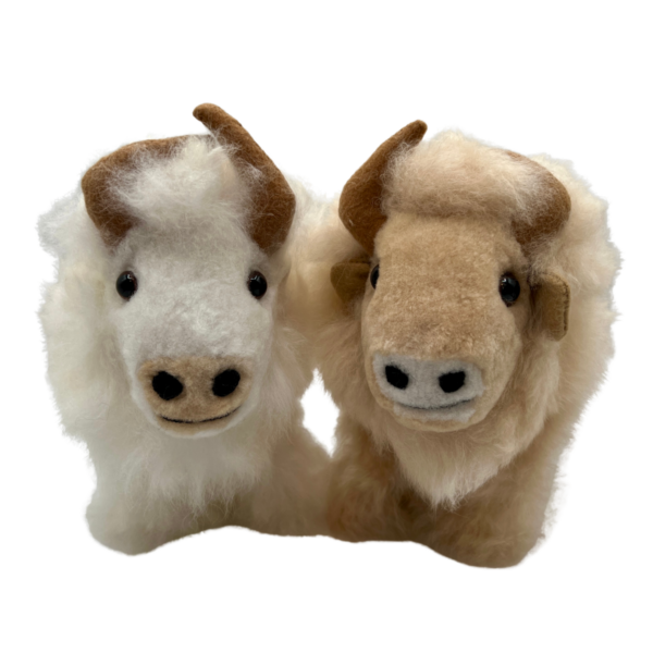 Stuffed Cows Made from Alpaca