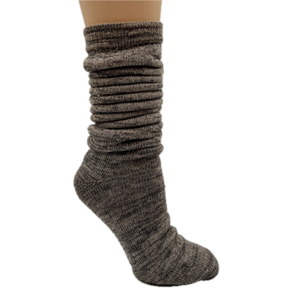 Alpaca Hunting Sock in Grey - Slouch