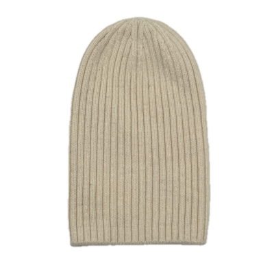 Alpaca Beanie in White