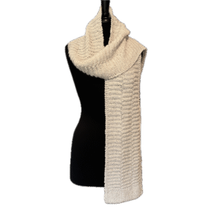 Superfine Alpaca Scarf in White