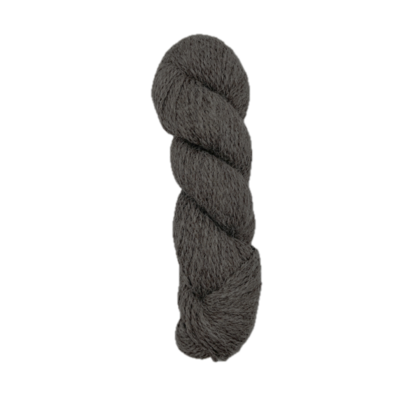 Alpaca Yarn Worsted Medium Silver Grey - Single Skein