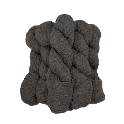Alpaca Yarn Worsted Medium Silver Grey - Skeins