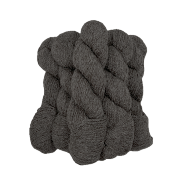 Alpaca Yarn Worsted Medium Silver Grey - Skeins