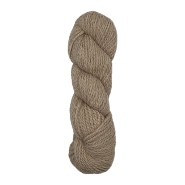 100% Alpaca Yarn in Worsted, Light Fawn - Image 2