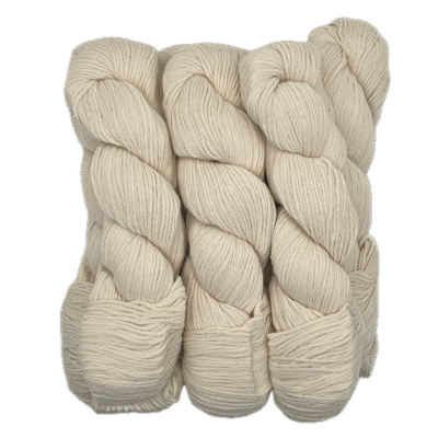 White Alpaca Yarn Skeins