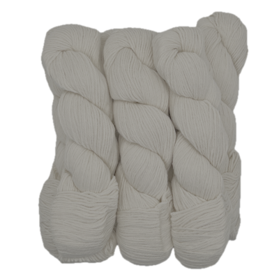 Worsted Baby Alpaca Yarn White