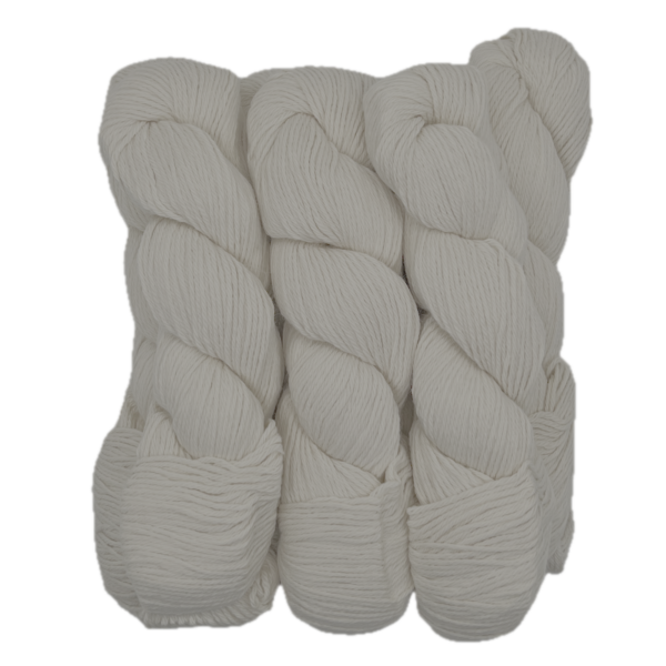 Worsted Baby Alpaca Yarn White