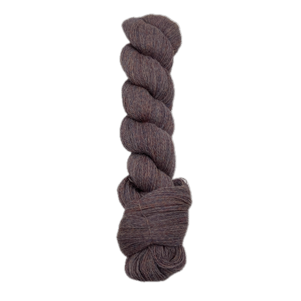 Purple Fingering Alpaca Yarn - Single Skein