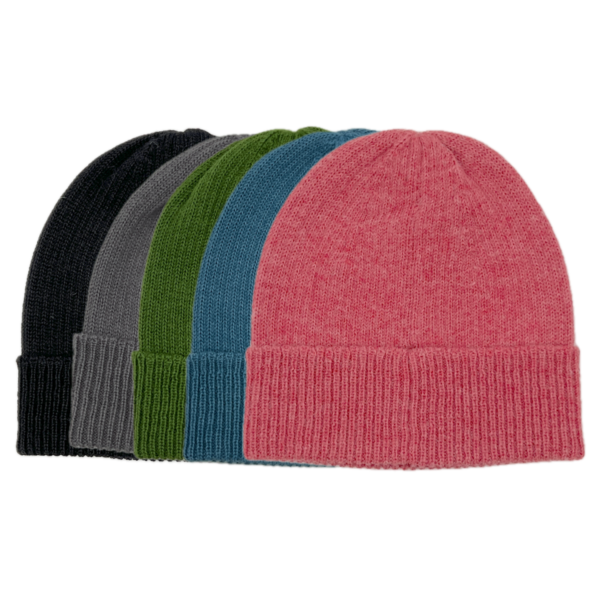 Baby Alpaca Ribbed Beanies