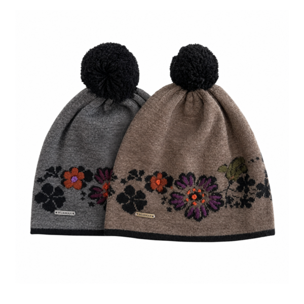 Ladies Lightweight Hand-Embroidered Alpaca Hat