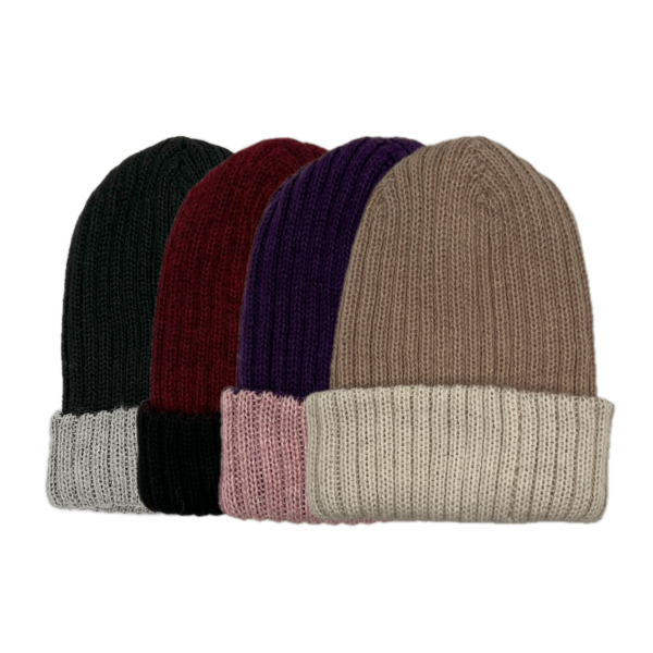 Reversible Alpaca Wool Hats