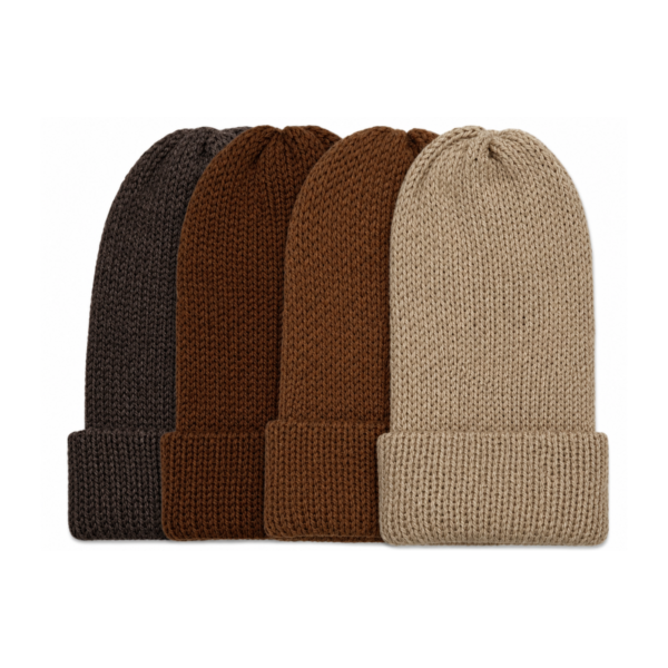 Unisex Midweight Handmade Alpaca Knit Hats Made by Grandma Lil