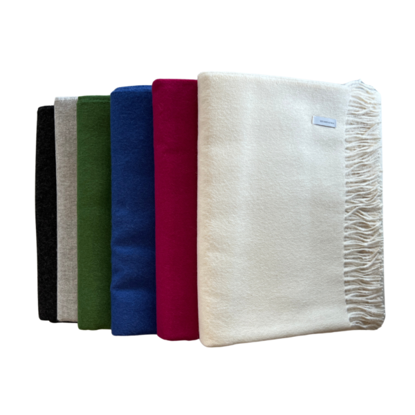 Collection of Baby Alpaca Throws