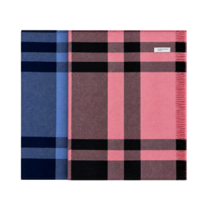 Alpaca and Silk Checked Scarves