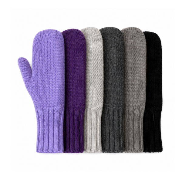 Womens Reversible Alpaca Mittens