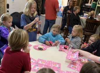 Birthday Cupcakes on Alpaca Plates