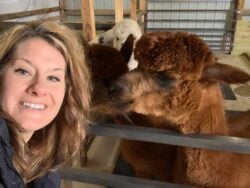 Alpaca Selfie with Kalista