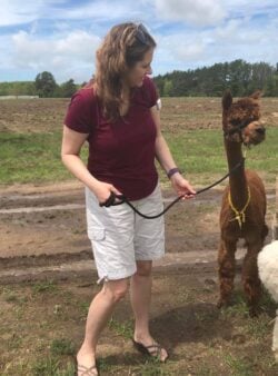 Rebas Arrival Home to the Farm